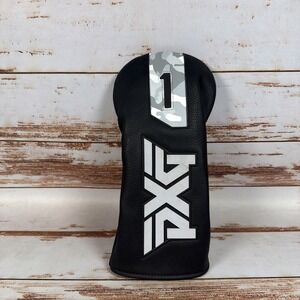 PXG Camo Driver Headcover 1 Wood Golf Club Protector Black Gray